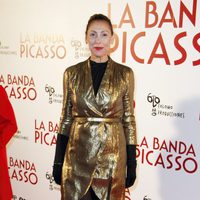 María Barranco en el estreno de 'La banda Picasso' en Madrid