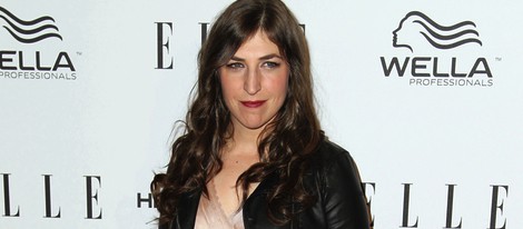 Mayim Bialik en la Elle's Women in Television Party