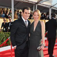 Ty Burrell y Holly Burrell en los Screen Actors Guild Awards 2013