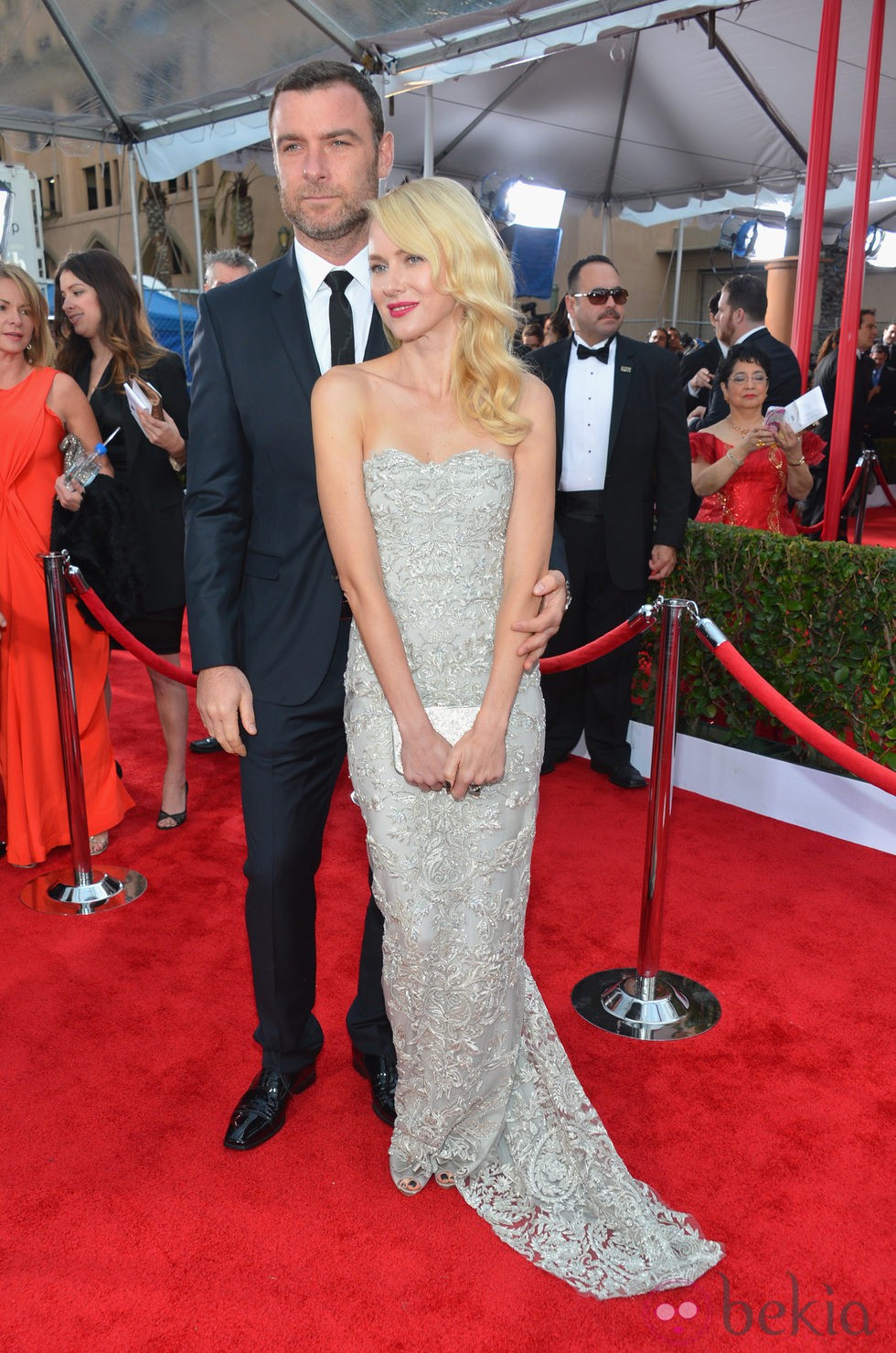 Naomi Watts y Liev Schreiber en los Screen Actors Guild Awards 2013