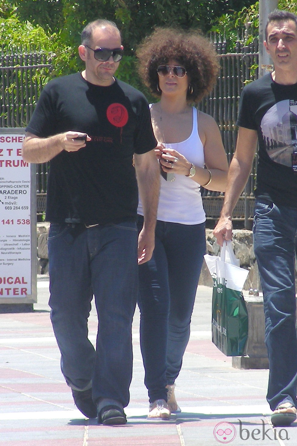 Rosa López y Luis Ramón Llorente en las Palmas de Gran Canaria