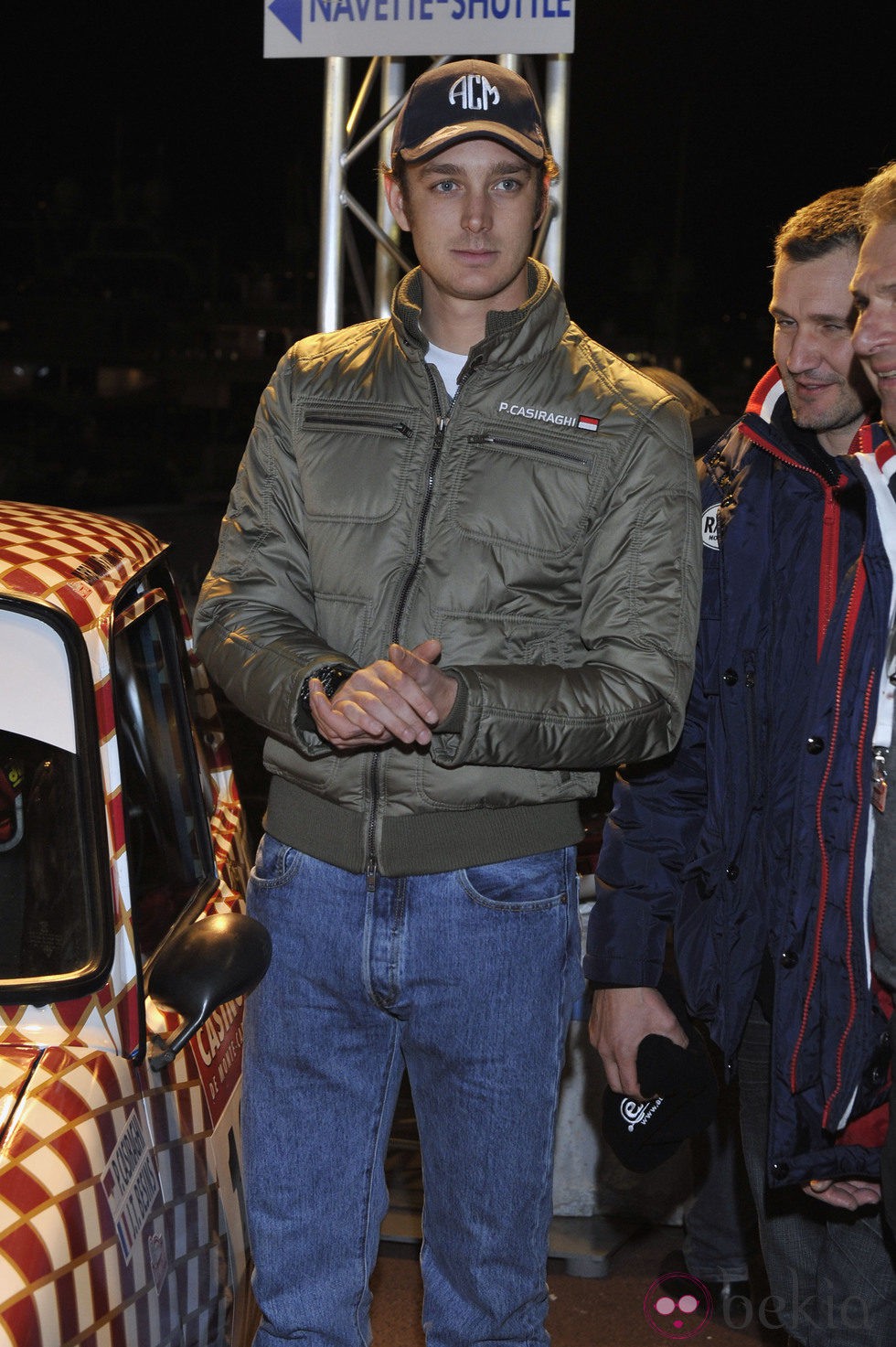 Pierre Casiraghi en el Rally Histórico de Monte-Carlo