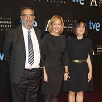 Enrique González Macho en entrada de la cena de los nominados a los Goya 2013