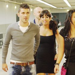 David Villa y su mujer Patricia González