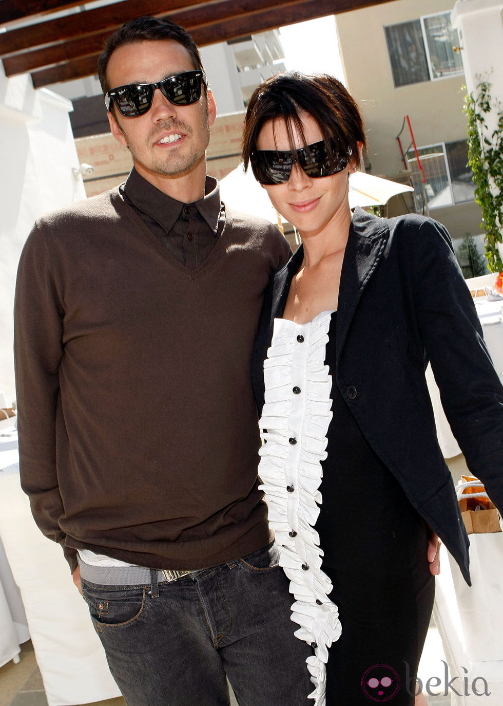 Liberty Ross y Rupert Sanders en una fiesta organizada por Paper Magazine y Diesel