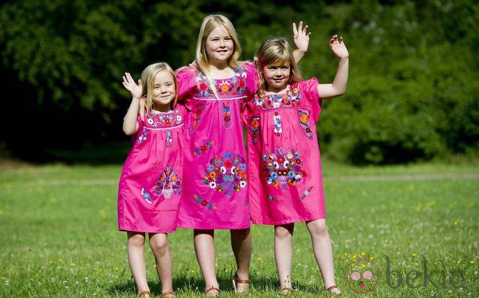 Las Princesas Ariane, Amalia y Alexia de Holanda