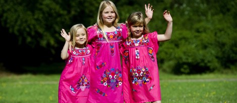 Las Princesas Ariane, Amalia y Alexia de Holanda