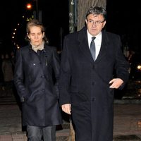 La Infanta Elena y Carlos García Revenga