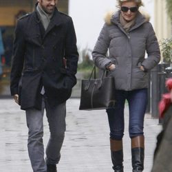 Miguel Ángel Muñoz y María Zurita paseando por las calles de Madrid