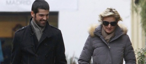 Miguel Ángel Muñoz y María Zurita paseando por las calles de Madrid