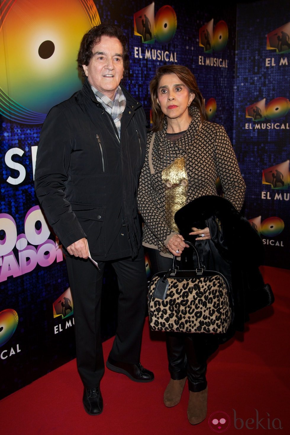 Manolo de la Calva en el estreno de '40 El Musical'