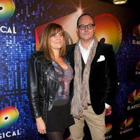 Marta Valverde y Nacho Montes en el estreno de '40 El Musical'