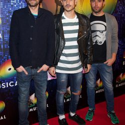 Pignoise en el estreno de '40 El Musical'