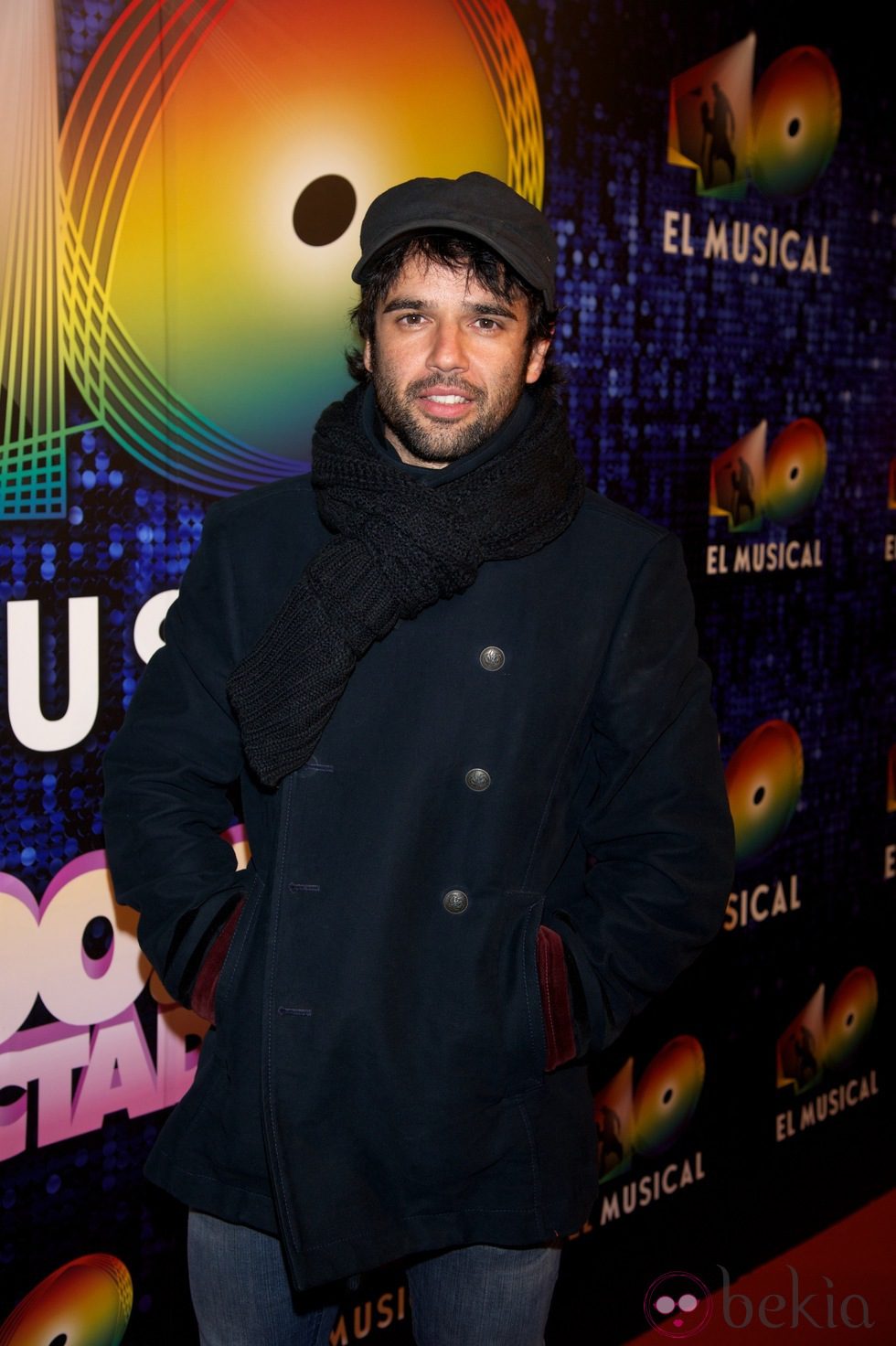 Raul Peña en el estreno de '40 El Musical'