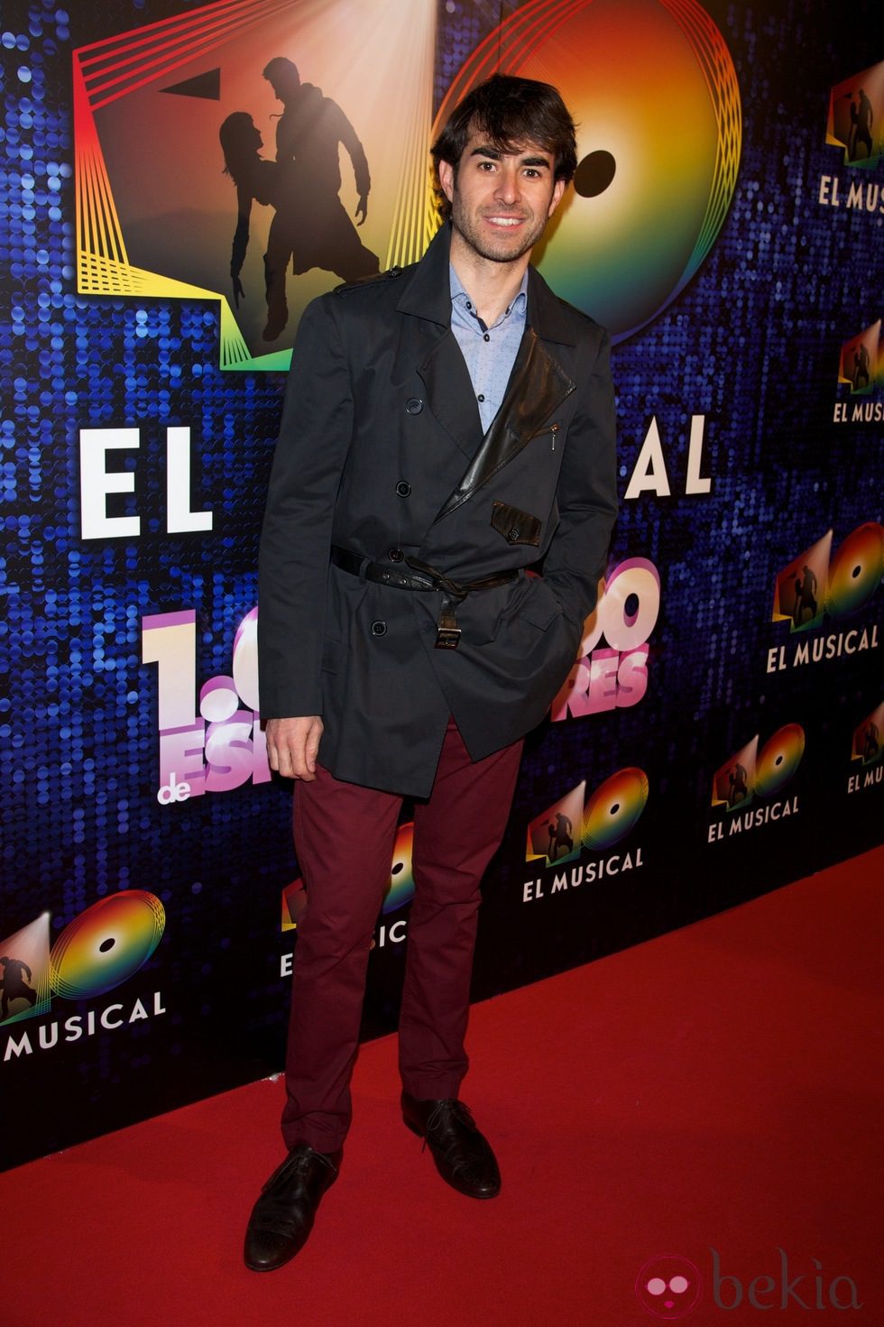 Daniel Muriel en el estreno de '40 El Musical'