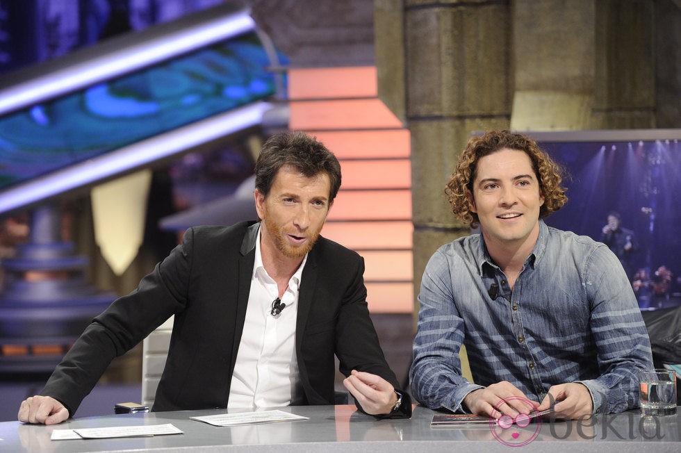 Pablo Motos y David Bisbal en 'El Hormiguero'