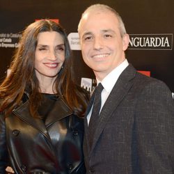 Ángela Molina y Pablo Berger en los Premios Gaudí 2013