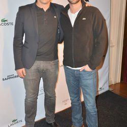 Chace Crawford y Francis Pierre en la Super Bowl 2013