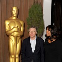 Robert De Niro en el almuerzo de los nominados a los Oscar 2013