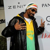 Snoop Dogg en la fiesta tras el almuerzo de los nominados a los Oscar 2013