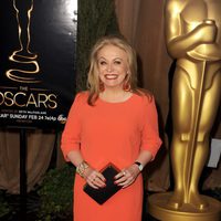 Jacki Weaver en el almuerzo de los nominados a los Oscar 2013