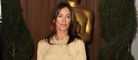 Kathryn Bigelow en el almuerzo de los nominados a los Oscar 2013