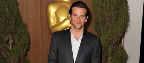 Bradley Cooper en el almuerzo de los nominados a los Oscar 2013