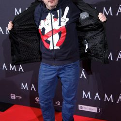 Carlos Areces en el estreno de 'Mamá'