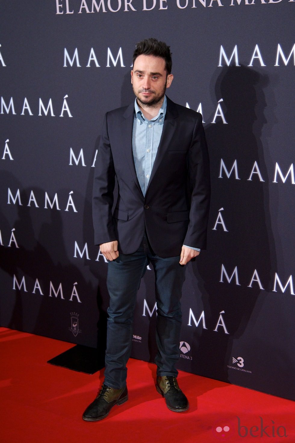 Juan Antonio Bayona en el estreno de 'Mamá'