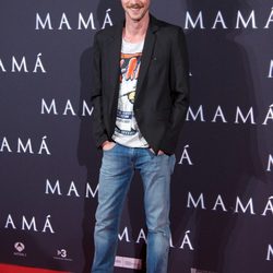 Eloy Azorín en el estreno de 'Mamá'