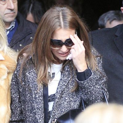 Funeral de la abuela de Paula Echevarría