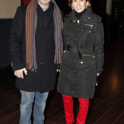 Jacobo y Alejandra Martos en el estreno de 'Antígona'