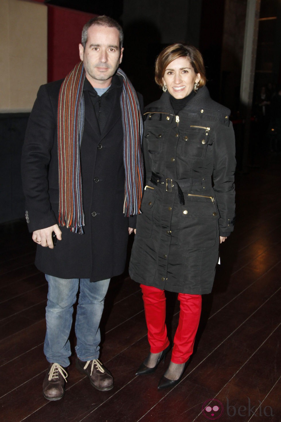 Jacobo y Alejandra Martos en el estreno de 'Antígona'