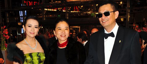 Zhang Ziyi y Wong Kar-Wai en la apertura de la 63 edición de la Berlinale