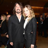 Dave Grohl en la gala pre-Grammy 2013