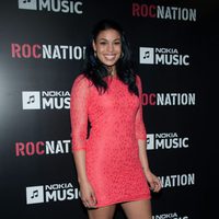 Jordin Sparks en la fiesta Roc Nation pre-Grammy 2013