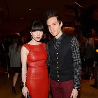 Carly Rae Jepsen y Matthew Koma en la gala pre-Grammy 2013