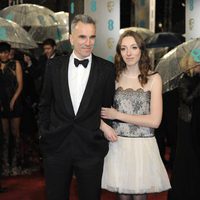 Daniel Day-Lewis en la alfombra roja de los BAFTA 2013 