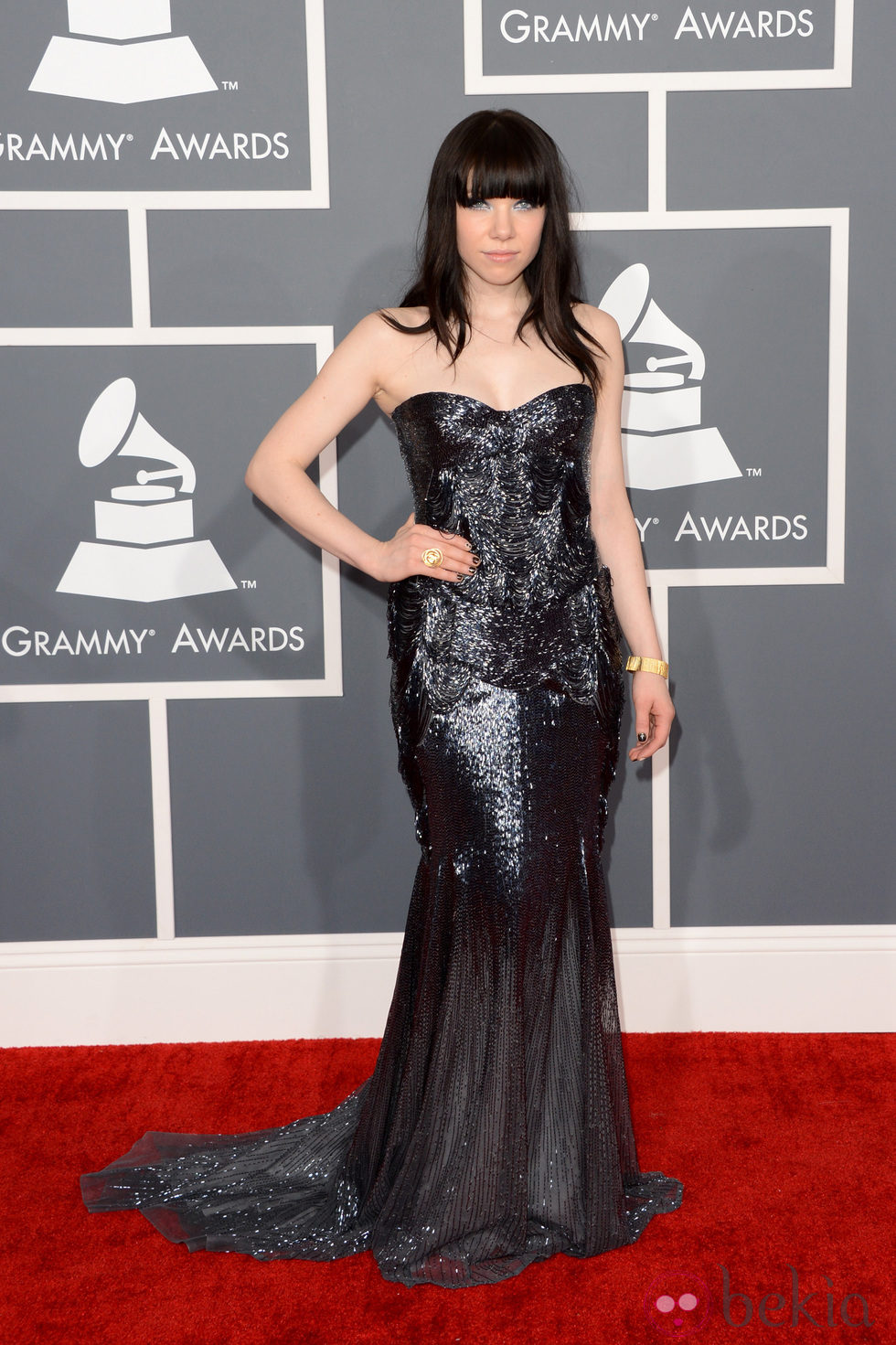 Carly Rae Jepsen en los Grammy 2013