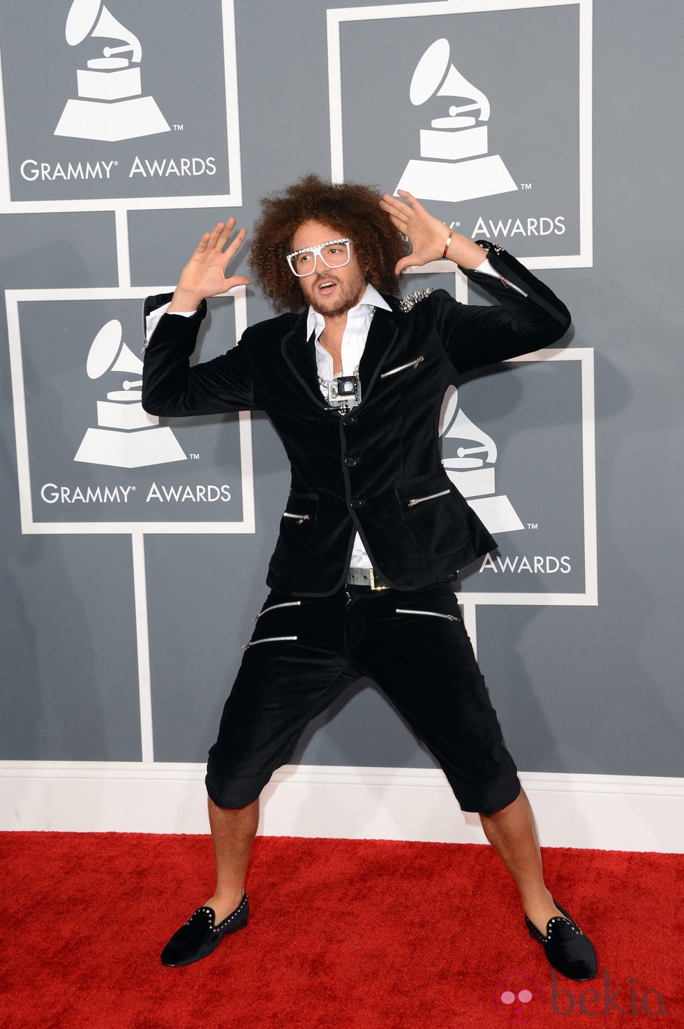 Redfoo de LMFAO en los Grammy 2013