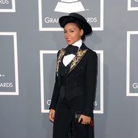 Janelle Monae en los Grammy 2013