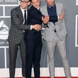 Fun. en la alfombra roja de los Grammy 2013