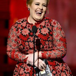 Adele en la gala de los Grammy 2013