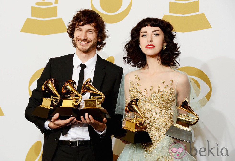 Wouter De Backer, Gotye, y Kimbra en los Grammy 2013