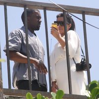 Kim Kardashian y Kanye West de vacaciones en Río de Janeiro