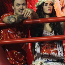 Megan Fox y Brian Austin disfrutan de los carnavales de Río 2013