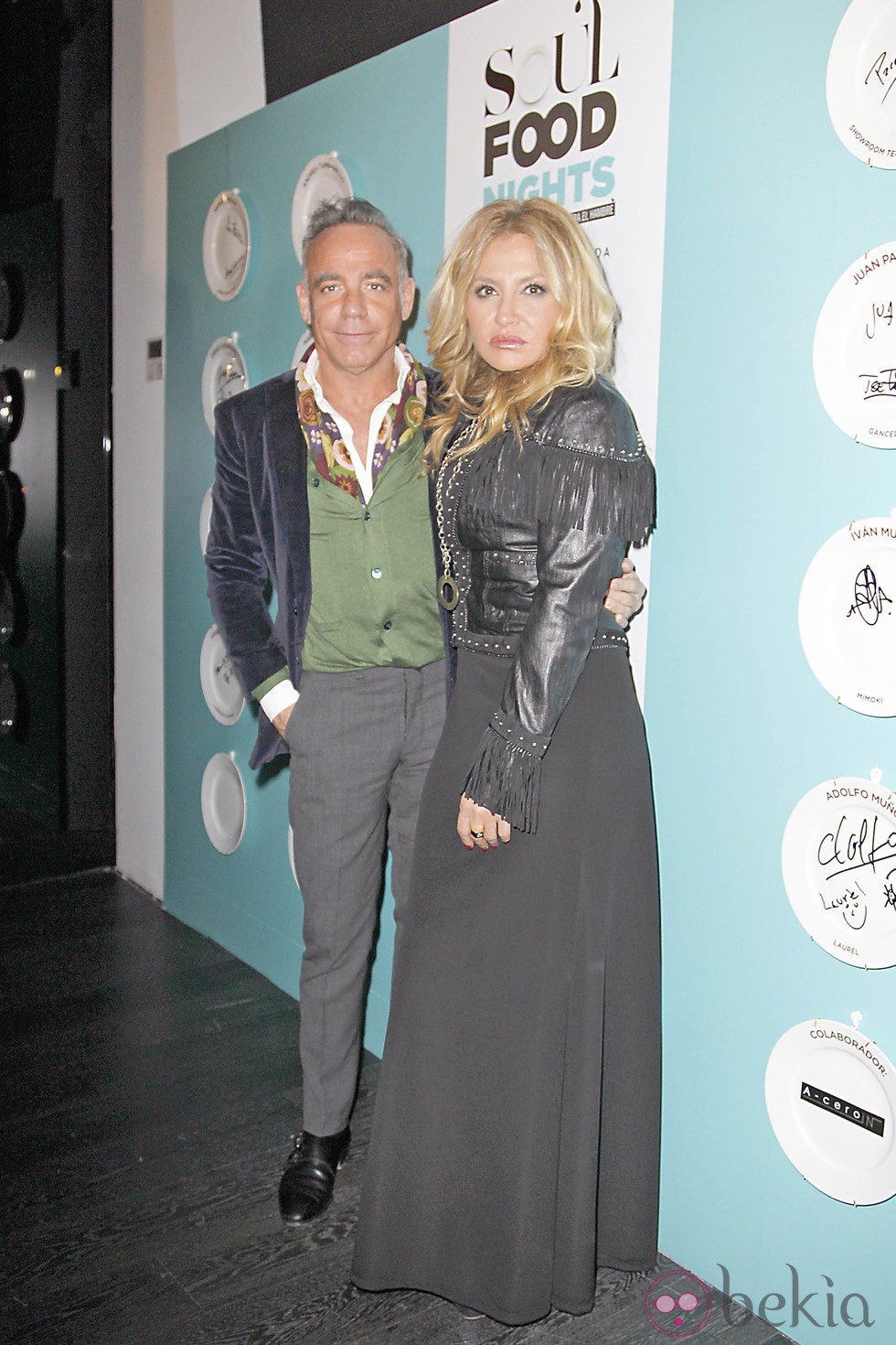 Joaquín Torres y Cristina Tárrega en el evento 'Soul Food Nights'