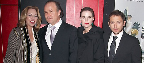 Ana Rodríguez, Ernesto Manrique, Amelia Bono y Manuel Martos en el evento 'Soul Food Nights'