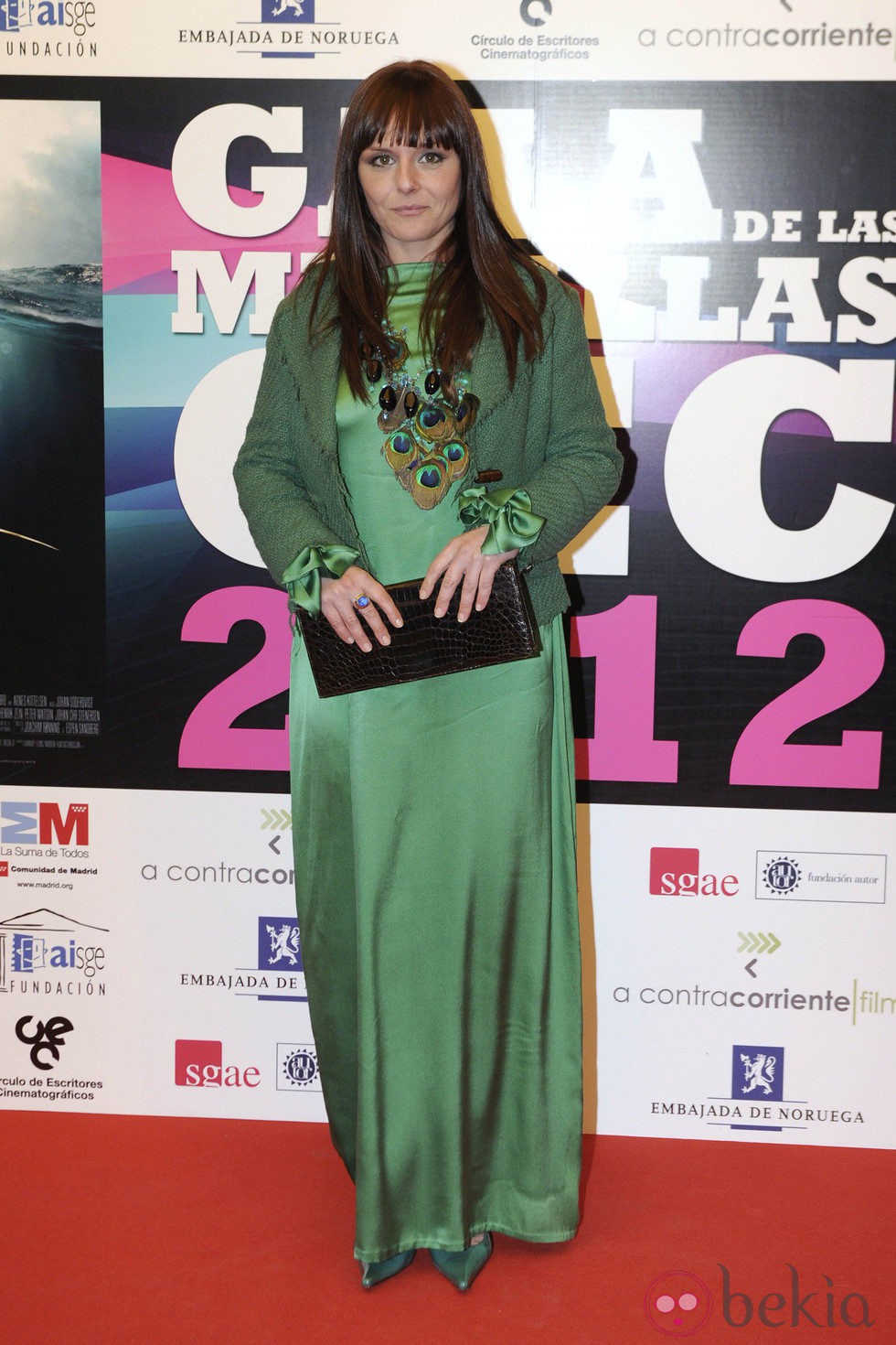 Estefanía de los Santos en la gala de entrega de las Medallas del CEC 2013