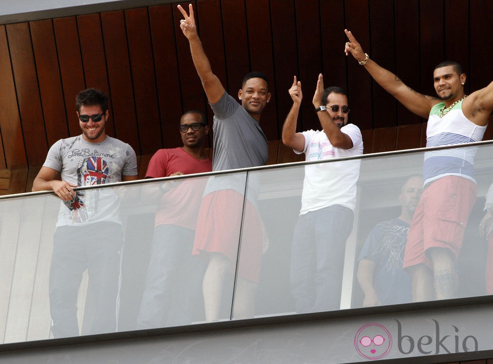 Will Smith se divierte en los carnavales de Río